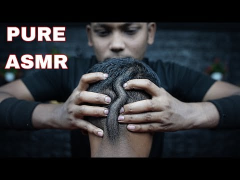 Pure 3d ASMR Head Scratching Head Massage | Tapping And Scratching Tingles | Neck Cracking ASMR