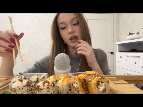 асмр новогодний мукбанг ✨🎄