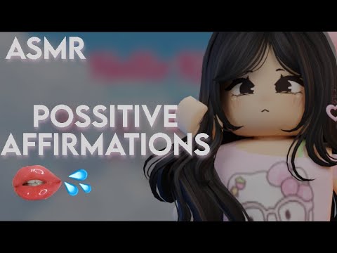 ROBLOX ASMR ★ Gentle Positive Affirmations for deep sleep 💗💤😴