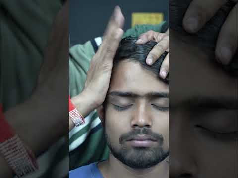 Crunchy Neck Cracking Indian Head Massage ASMR #shorts