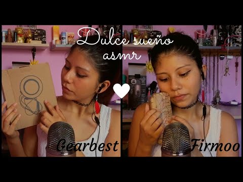 ASMR Español - Mostrando productos de Gearbest + colaboración con Firmoo (Reviews)