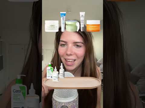 Skincare routine #asmr #ASMR #sleep #relax #trigger #tapping #randomasmr #mictriggers