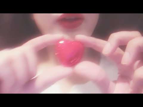 ASMR Eating Chocolate Bar (Hearts)❤️ ❤️❤️