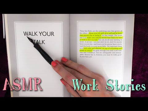 ASMR - BOOK READING/MOUTH SOUNDS and whispering with some tracing