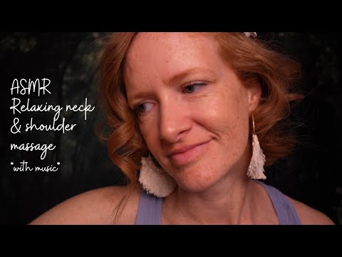 ASMR *Gentle* Neck and Shoulder massage for sleep with layered sounds