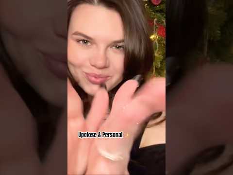 ASMR Upclose & Personal ✨ #asmr #relax #visualtingle #asmrvideos #tingles #triggersforsleep #foryou