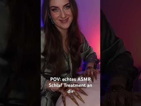 Real Person ASMR Sleep Treatment on you #asmr #relax #triggersforsleep #asmrdeutsch #asmrgerman