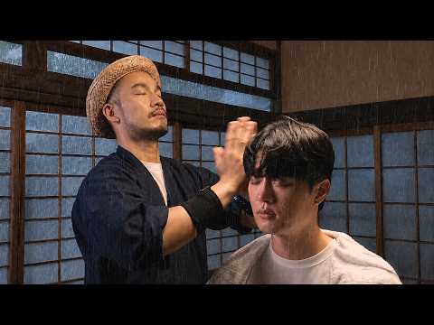 ASMR 빗소리와 함께 받는 타로씨의 수면 헤드 마사지