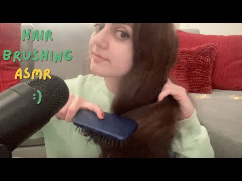 Brush my hair with me ASMR :)