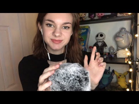 ASMR | Fluffy Mic, Hand Sounds, & Rambling