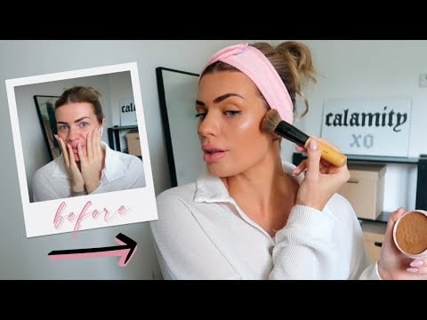 ASMR doing my makeup / get ready with me ✨ (whispered makeup routine)