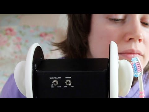 ASMR Toothbrush Ear To Ear | Brushing The Ears | 3Dio Binaural (No Talking) Brushy Tingle Massage