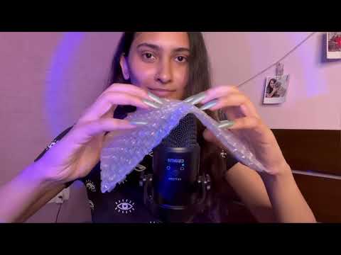 ASMR Bubble Wrap on Mic | Intense Crinkly Sounds