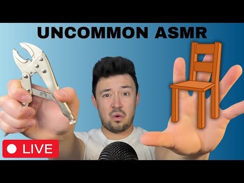 Uncommon ASMR Triggers 🔥 Unique and Tingly Sounds 🔴 LIVE!