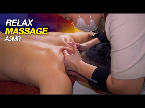 ASMR: I got a strong massage the feeling of relief stress is great!