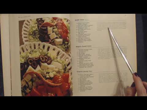 ASMR | Reading Salad Recipes (Soft Spoken)