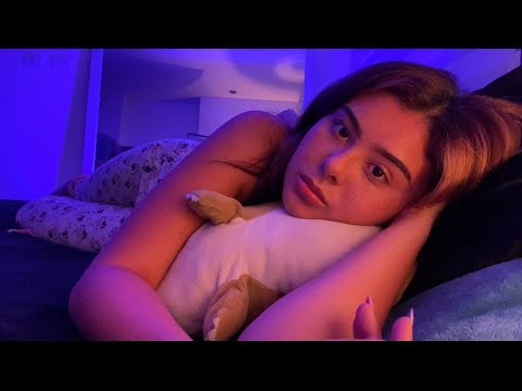 ASMR EN MI CAMA❤ME AYUDAS A DORMIR ❤