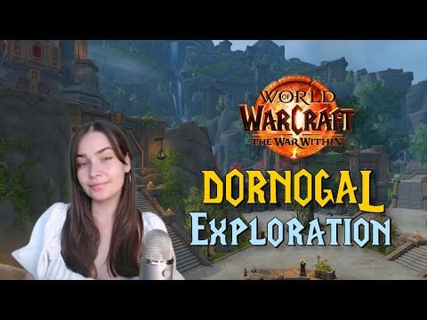ASMR Dornogal Exploration World of Warcraft The War Within