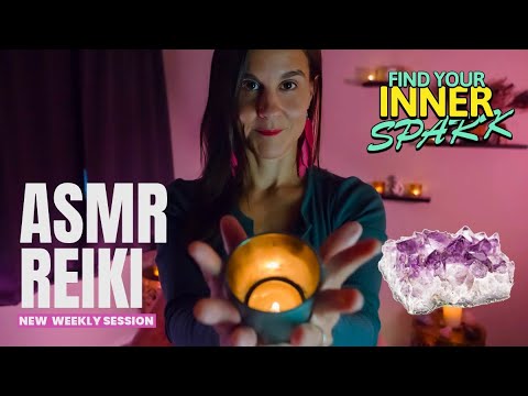 ASMR Reiki to Unlock Your Creativity While You Sleep 💫 Crystal Healing | Anxiety Relief