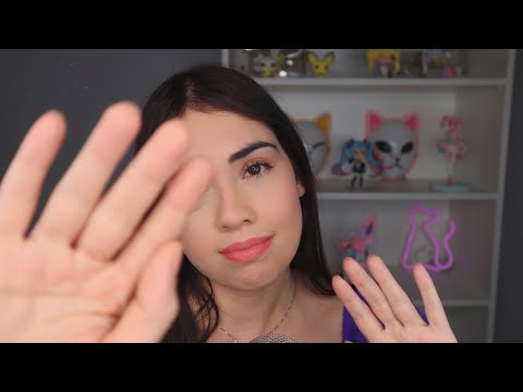 ASMR Atenção pessoal para Dormir (Sons de Boca, Scratching, Sons em camadas) ♡