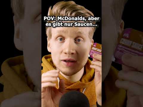 ASMR - POV: McDonalds, aber es gibt nur Saucen... #shorts #asmr #roleplay #deutscheasmr