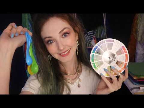 ASMR Finding Your Soul Colour (Colour analysis, Personal Attention)