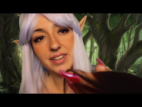 Türkçe ASMR ● Elf Sana Bakım Yapıyor ● Saç - Cilt Bakımı ● Personal Attention Roleplay