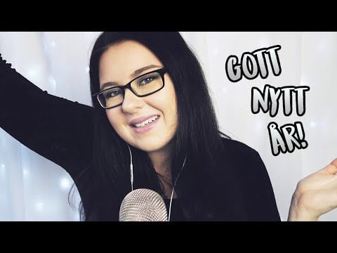 ASMR Gott Nytt År! TACK TILL ER ♥ (Swedish Whisper)