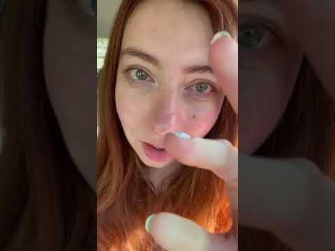 May I Touch Your Face Short ASMR #personalattentionasmr #mouthwhisper #relax