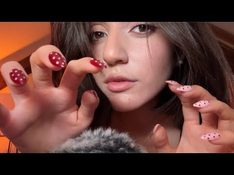 ASMR scratching your face until you forget you exist 👁️👄👁️