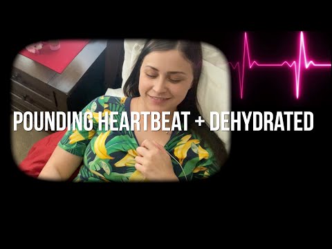 Slightly Dehydrated Heartbeat While On Vacation & Carotid Neck Visual!!