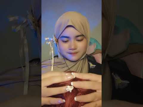 PIJAT😌 KEPALA DENGAN RAMBUT MERAHMU #asmrvideo
