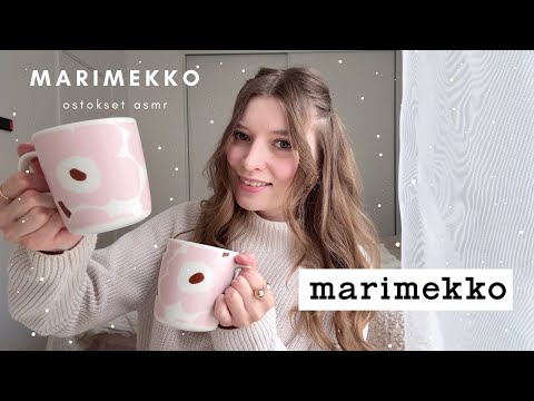 ASMR SUOMI - Marimekko ostokset esittely 🌸