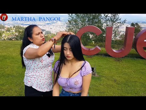 MARTHA ♥ PANGOL - LIMPIA ESPIRITUAL, SPIRITUAL CLEANSING, ASMR NECK & SHOULDER MASSAGE,  CUENCA