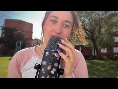 asmr ⭑ sonidos ⭑ susurros y naturaleza 🧸ིྀ