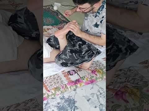 ASMR FOOT AMAZING TURKISH THERAPY MASSAGE #asmr #massage #foot #turkish #sleepsolution #chiropractor