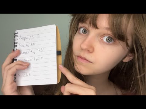 囁き声ASMR - 英語で食べ物のフレーズを学びましょう！ | 日本語