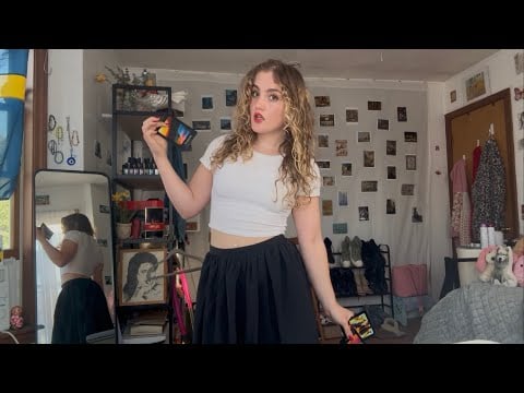 Looking Uggo on First Day of School? personal attention grwm & oracle card reading w/ college bestie