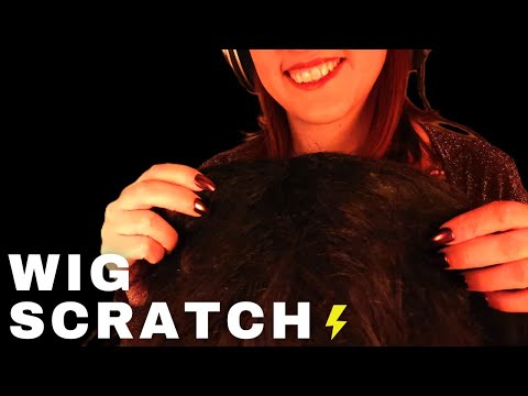 ASMR - FAST AGGRESSIVE SCALP SCRATCHING MASSAGE | WIG scratch up close | no talking