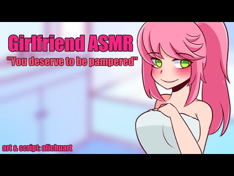 Pampered By Mommy Girlfriend | ASMR Roleplay [F4A] [Praise] [Ear Blowing]