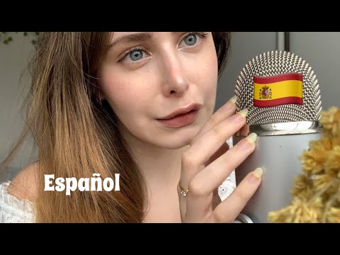  ASMR intentando hablar español 🇪🇸 // trying to speak Spanish (reupload) 