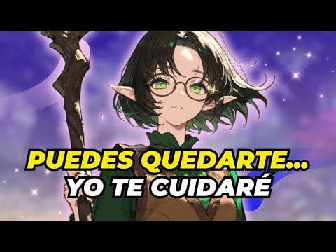 ELFA del BOSQUE cura tus HERIDAS con AMOR y CARIÑO 🌿✨ | ASMR Anime Roleplay