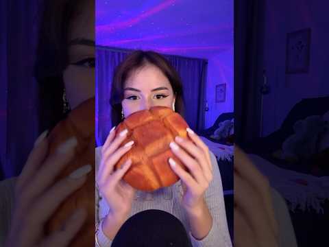ASMR bread squishies #asmr #tingles #mouthwhisper #asmrvideos