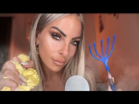 ASMR Follow My Sleep Instructions While I Scratch Away Your Anxiety