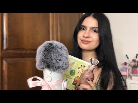 asmr triggers rosas y verdes 🍵🩰⋆˚࿔ (hand sounds, tapping, whispering, gripping) 