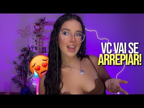 ASMR PARA QUEM NÃO SE ARREPIA 🥴 100% eficaz ⚡️ sons de boca, tapping…
