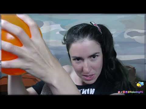 ASMR - Balloon; Pat, Squeaze, & Poke
