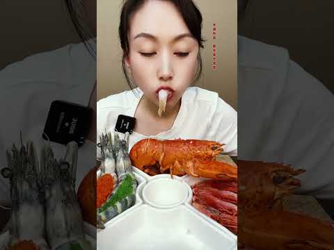 🦐🔥🍚💥😍 Boiled seafood feast ASMR energy! #SeafoodFeast #해물파티