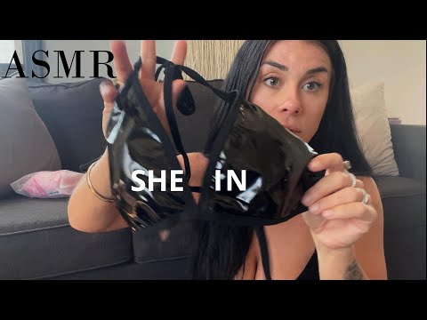 [ASMR] lo-fi Shein haul (quickie, soft-spoken, bikinis & other stuff).