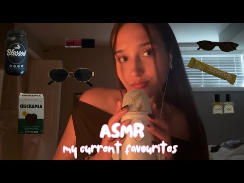 asmr - my May favourites (clicky whisper)